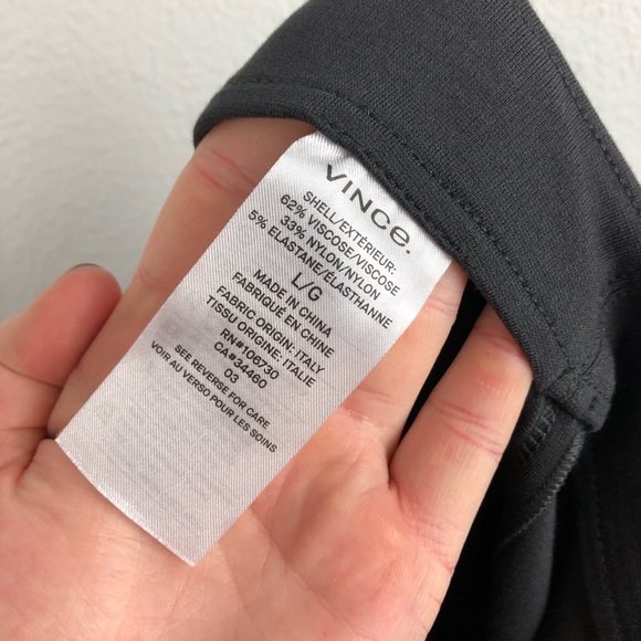 VINCE SLate Grey Stretch Dress Pants - Picture 7 of 8